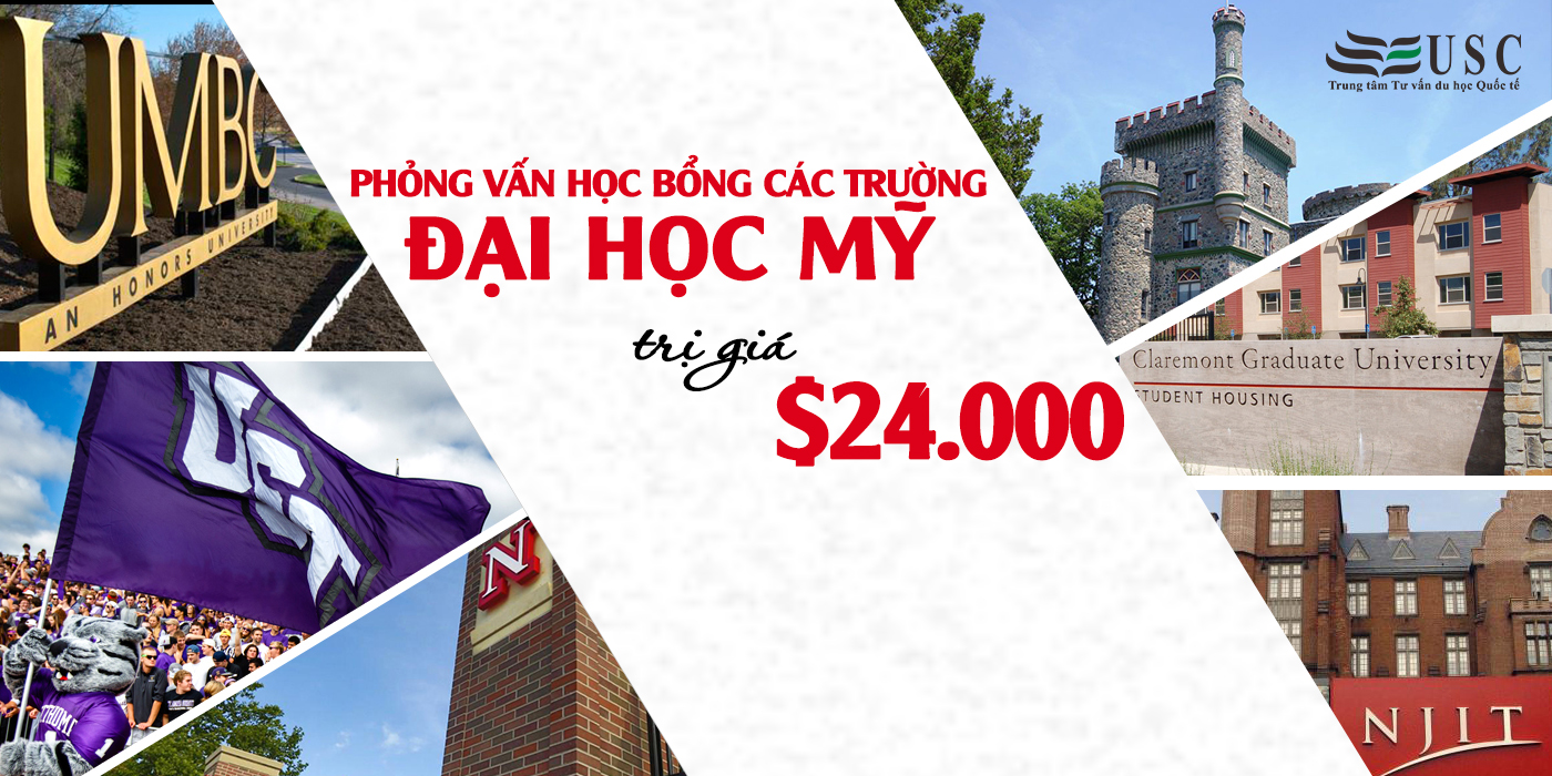 PHỎNG VẤN HỌC BỔNG CÁC TRƯỜNG ĐẠI HỌC MỸ