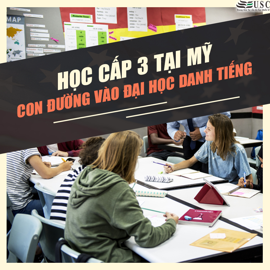 HỌC CẤP 3 TẠI MỸ - CON ĐƯỜNG VÀO ĐẠI HỌC DANH TIẾNG TRỞ NÊN DỄ DÀNG HƠN.