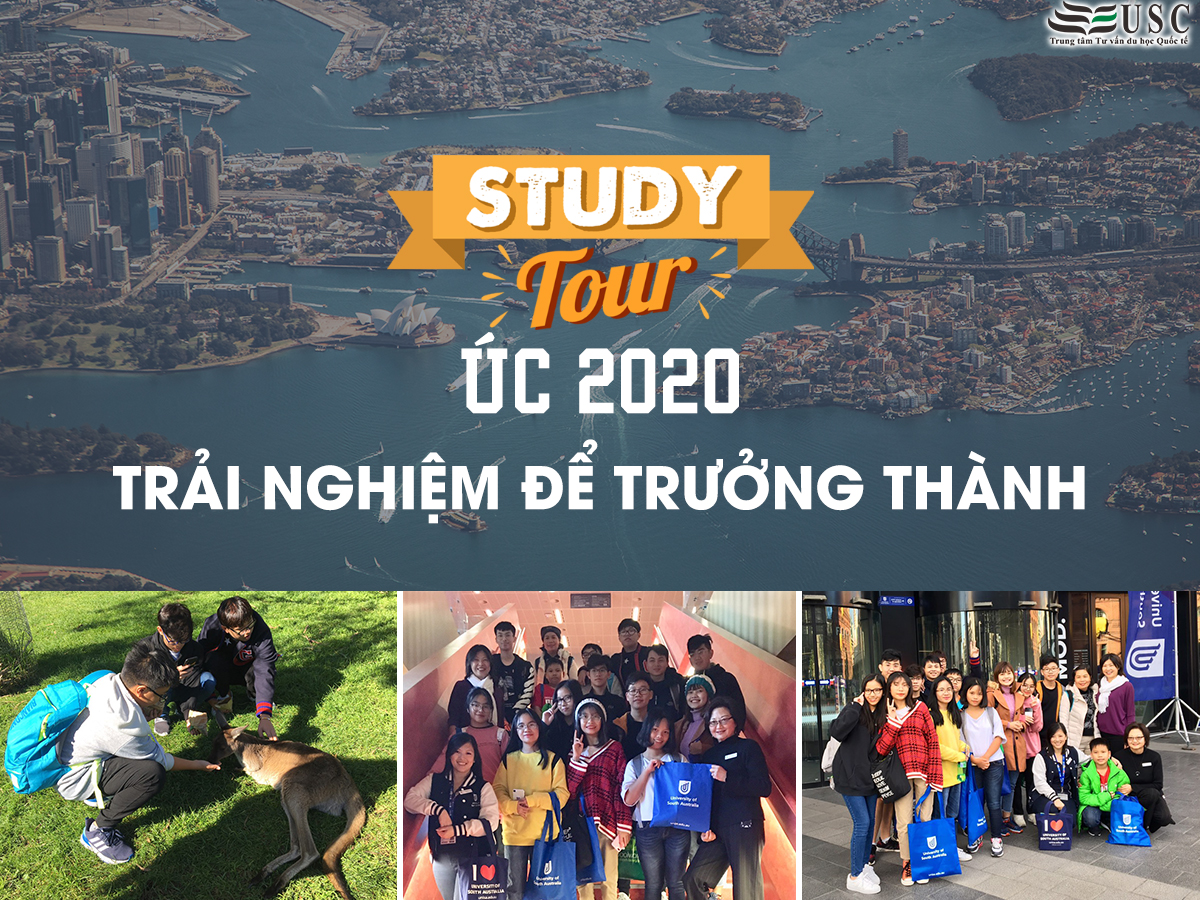 STUDY TOUR ÚC 2020 – TRẢI NGHIỆM ĐỂ TRƯỞNG THÀNH