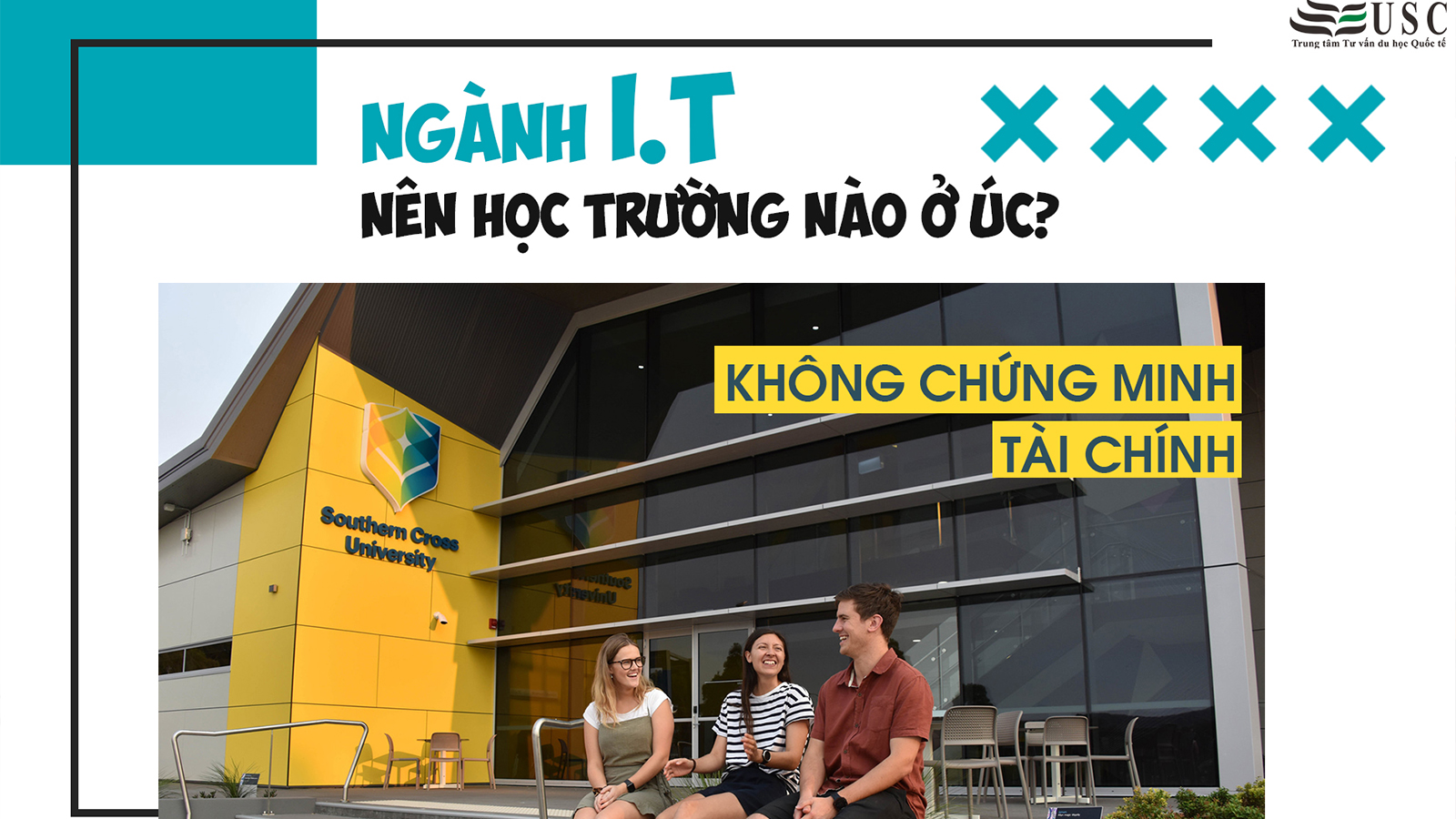 SĂN NGAY HỌC BỔNG ĐẠI HỌC SOUTHERN CROSS CAMPUS SYDNEY, MELBOURNE, PERTH