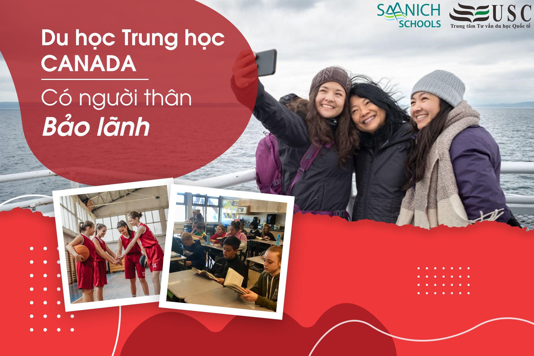 DU HỌC TRUNG HỌC CANADA CÓ NGƯỜI THÂN BẢO LÃNH