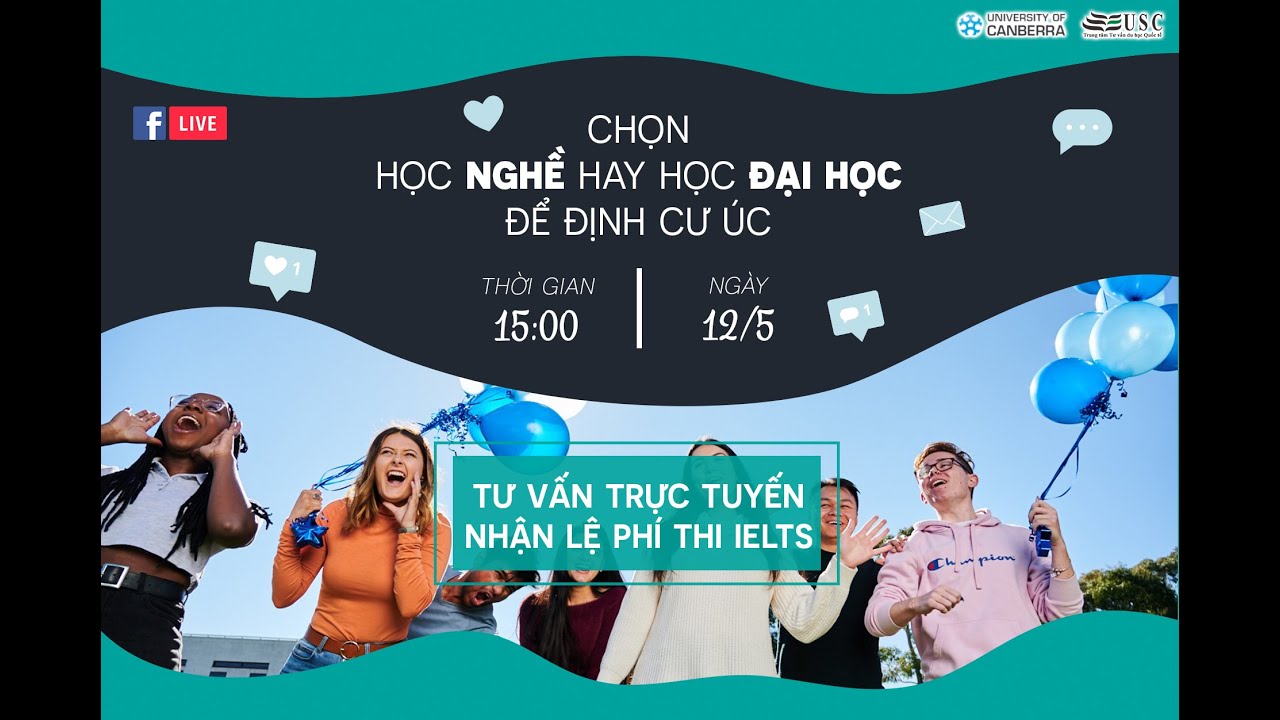 LIVESTREAM: CHỌN HỌC NGHỀ HAY HỌC ĐẠI HỌC ĐỂ ĐỊNH CƯ ÚC