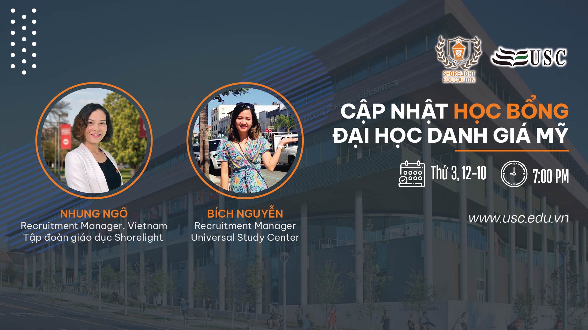 Cập nhật HỌC BỔNG các Trường Đại Học Danh Giá Mỹ