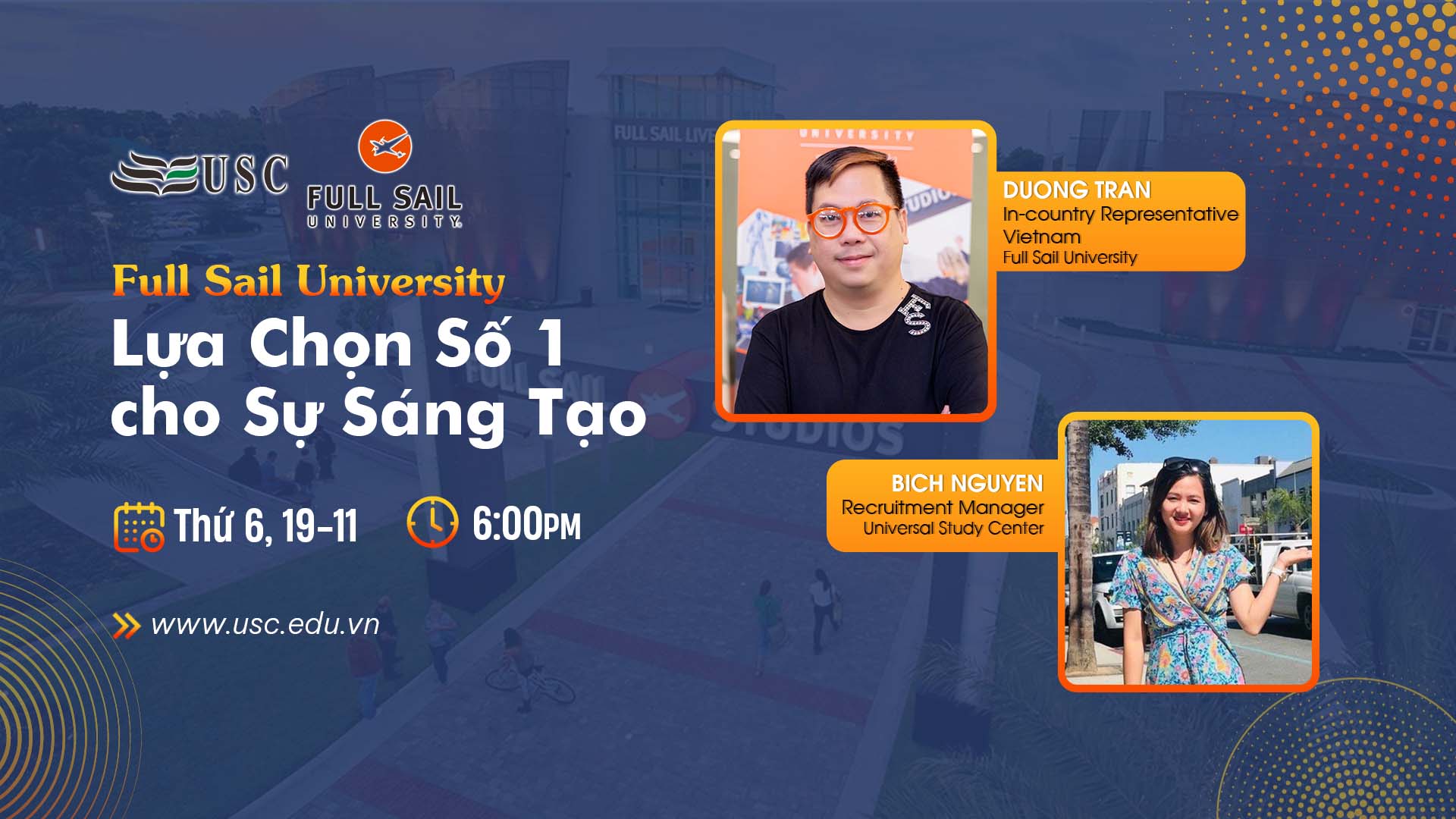 FULL SAIL UNIVERSITY - Lựa Chọn Số 1 cho Sự Sáng Tạo