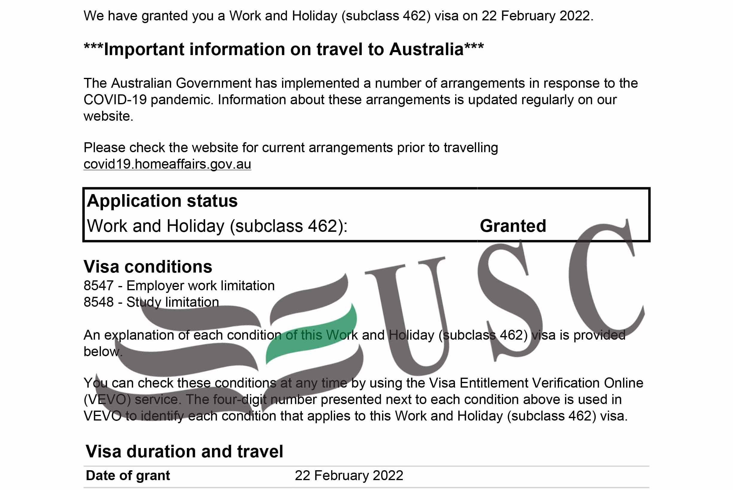 XIN VISA 462 ĐỂ VỪA DU LỊCH, VỪA LÀM VIỆC TẠI ÚC NĂM 2022