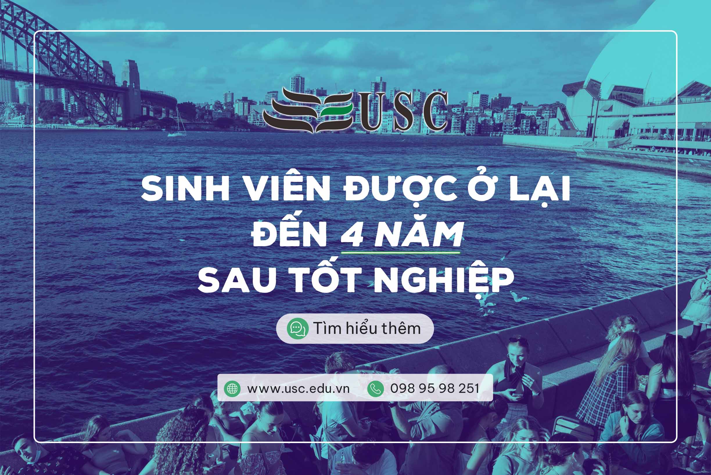 SINH VIÊN ĐƯỢC Ở LẠI ÚC ĐẾN 4 NĂM SAU TỐT NGHIỆP