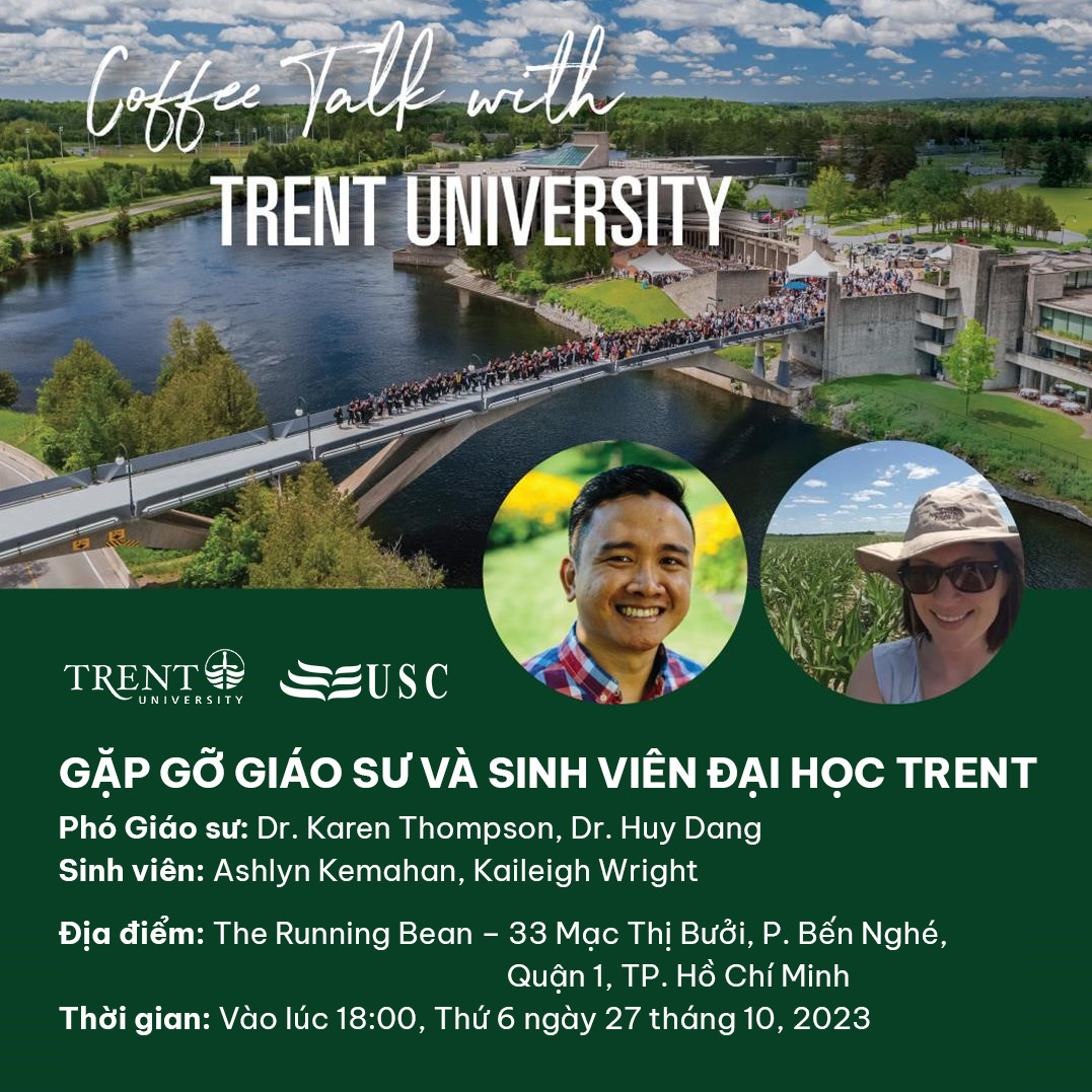 COFFEE TALK  WITH TRENT UNIVERSITY, CANADA