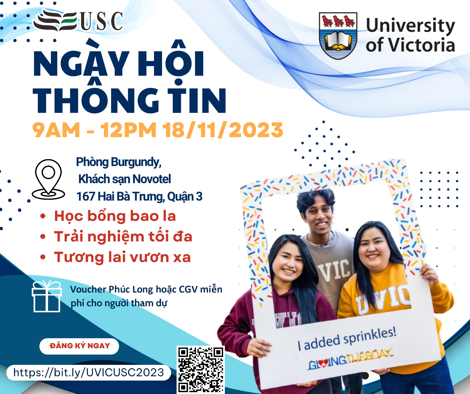 NGÀY HỘI THÔNG TIN - UNIVERSITY OF VICTORIA, CANADA 2023