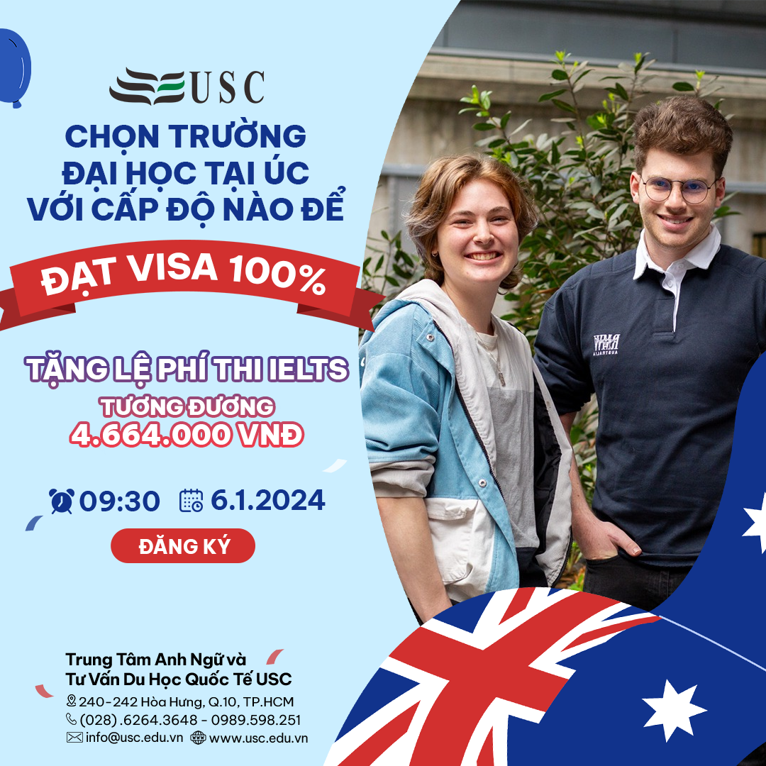 CHỌN TRƯỜNG ĐẠI HỌC TẠI ÚC VỚI CẤP ĐỘ NÀO ĐỂ NỘP HỒ SƠ ĐẠT VISA 100%