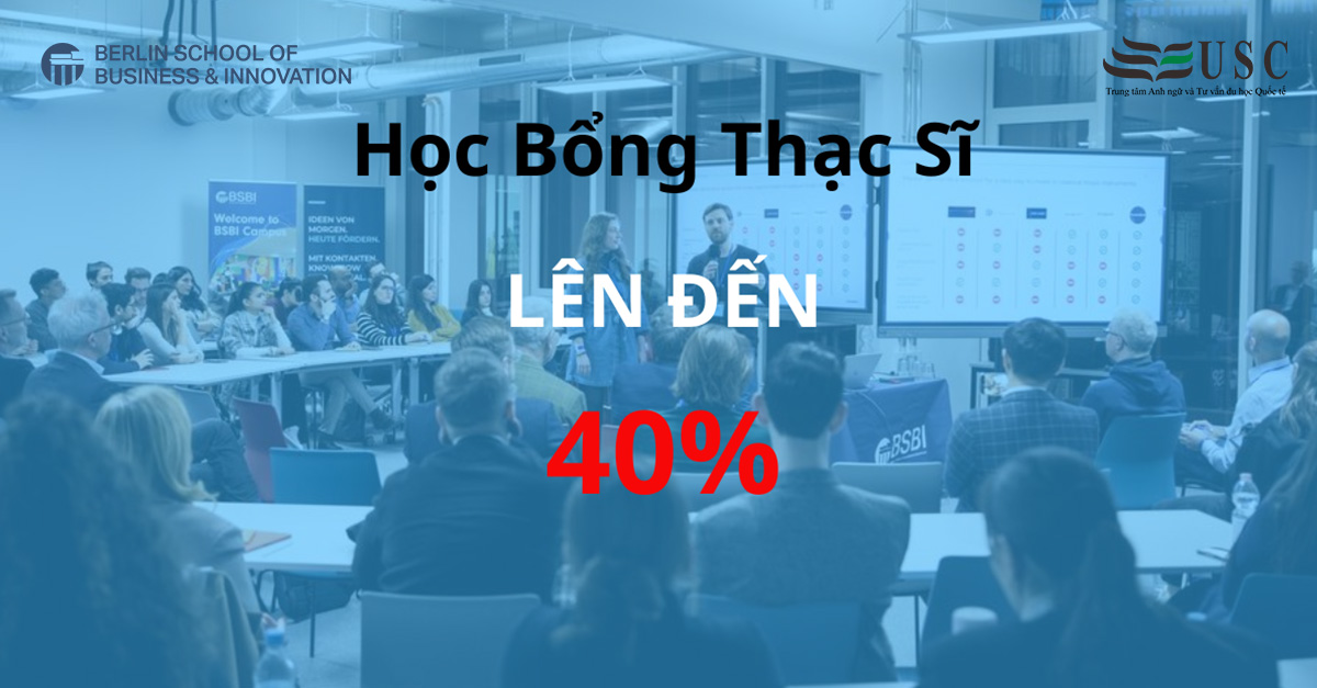 Du Học Đức Bậc Thạc Sĩ  Với Học Bổng Lên Đến 40% Tại Trường Berlin School Of Business And Innovation (BSBI)