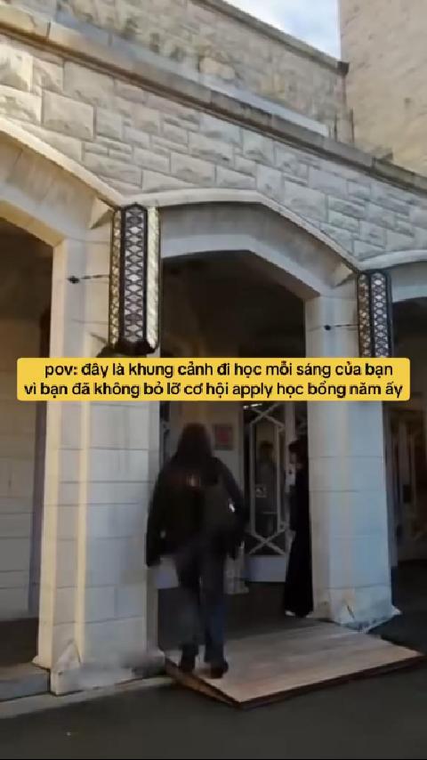 POV: Đây là khung cảnh đi học mỗi sáng của bạn vì bạn đã không bỏ lỡ cơ hội apply học bổng Chính Phủ New Zealand NZUA