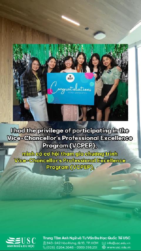 Hãy cùng lắng nghe Phương Minh - du học sinh từ USC - chia sẻ hành trình học tập sau khi nhận học bổng 56,700 AUD tại Deakin University, Úc