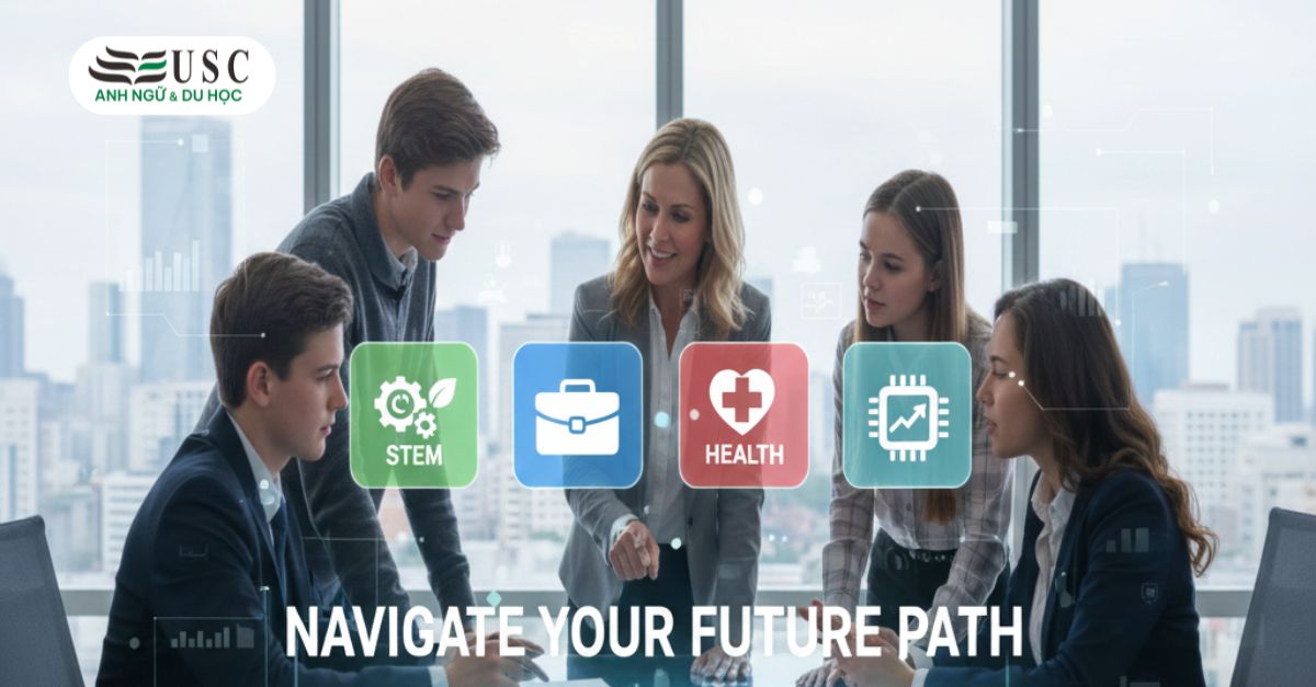 Du Học Ngành STEM, Business, Health, IT: Ngành Nào Phù Hợp Học Sinh Việt? Xu Hướng Việc Làm 5 Năm Tới