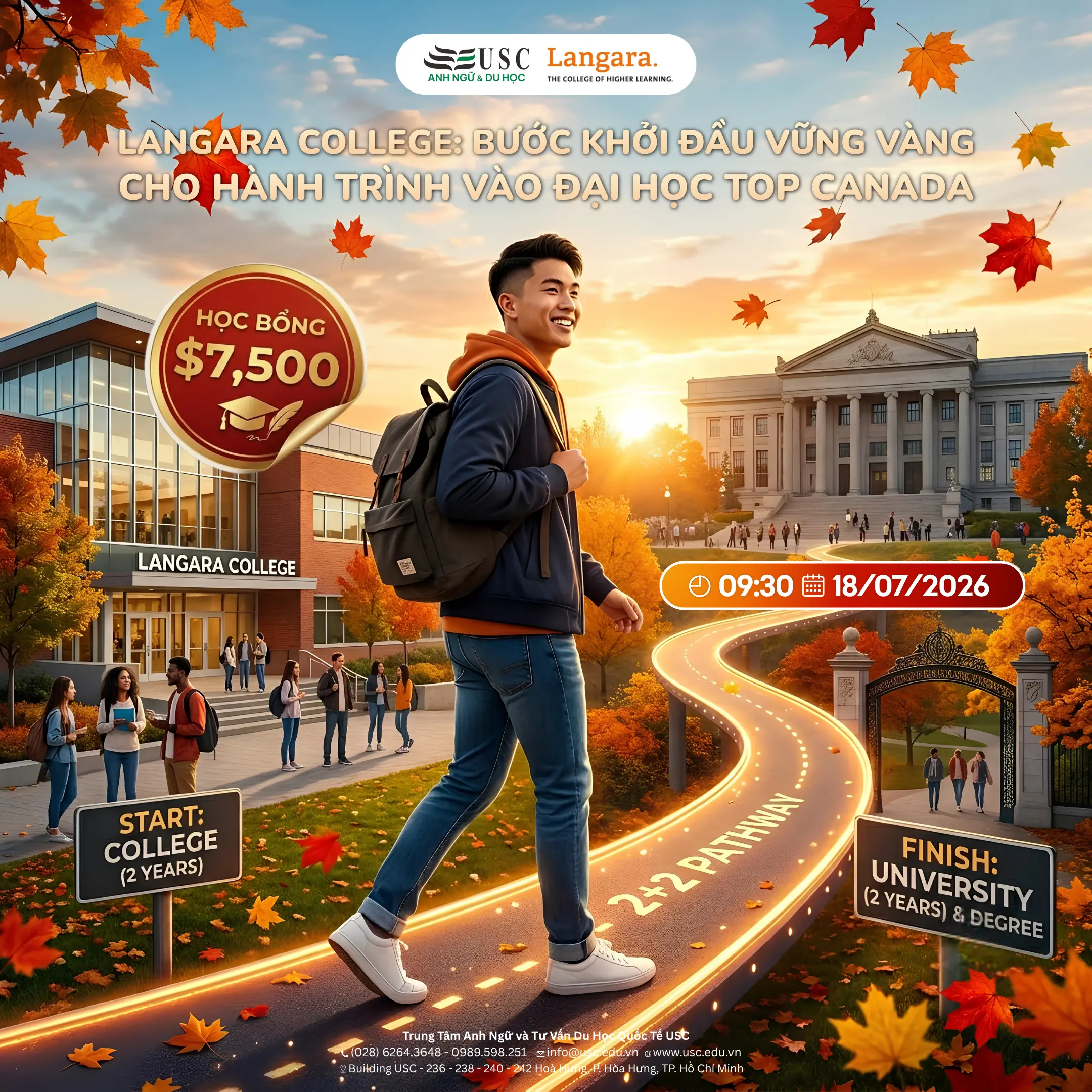 LANGARA COLLEGE: BƯỚC KHỞI ĐẦU VỮNG VÀNG CHO HÀNH TRÌNH VÀO ĐẠI HỌC TOP CANADA
